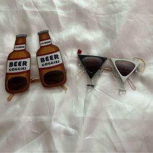 Party sun glasses